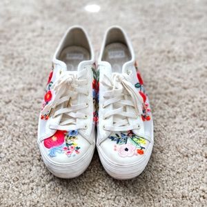 Embroidered Sneakers Rifle Paper Co Keds Canada KEDS X Rifle Paper